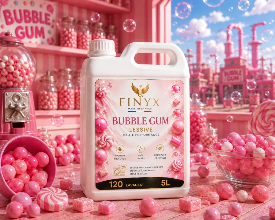 Lessive Bubble Gum FINYX 5L